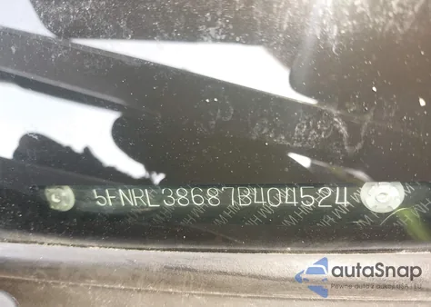 2007 Honda Odyssey Ex-L z USA, uszkodzony, nr VIN 5FNRL38687B404524